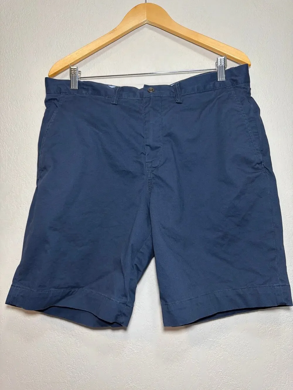 POLO Ralph Lauren Men’s Stretch Classic Fit Chino 9” Shorts Navy Blue SZ 33